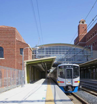 写真:和歌山大学新駅整備工事に伴う土木・建築工事01