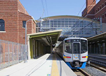 写真:南海本線孝子駅～紀ノ川駅間（仮称）和歌山大学新駅整備工事に伴う土木・建築工事（2011年度）